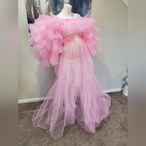 Maternity baby shower pregnancy photoshoot dress (4 available Size 4,8, 12 & 16)